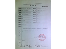 特級防火卷簾檢驗報告